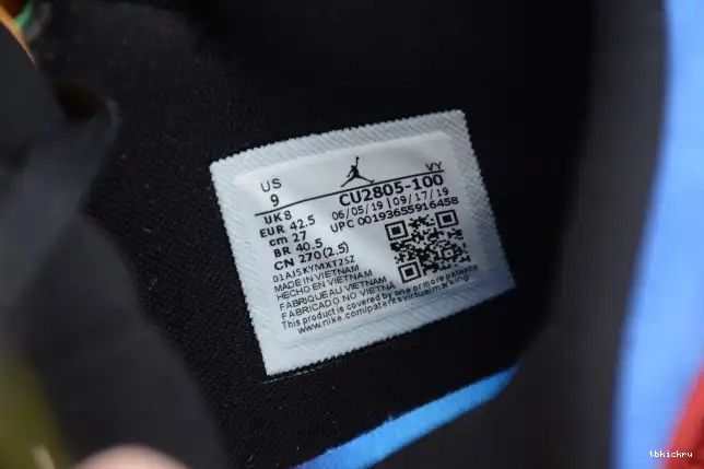 Reps TBK Fearless Air the SE Blue CU2805-100 Great Mid 1 Jordan 0617
